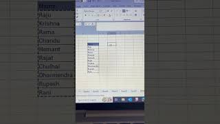 Horizontal transpose in excel #shorts #excelvenue