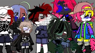 I ship THEM {Errorink, Crink, Nightink, Horrorink, Freshink, Cerroink x Ink} || Gacha Club