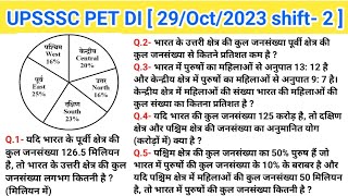 UPSSSC PET -2023 PREVIOUS YEAR PAPER || PET MATHS || Graphs and Tables || Similar questions come ...