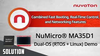 NuMicro® MA35D1 Dual-OS (RTOS + Linux) – Instant Booting, Real-Time Control, and Networking Feature