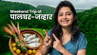 Palghar Fish Market | पावसाळी रानभाज्या😍 | Palghar Javhar Monsoon Trip