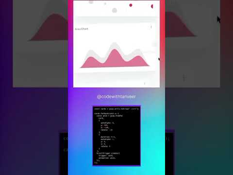 Scroll animation in javascript library | scroll animation in css | scroll animation in gsap #html