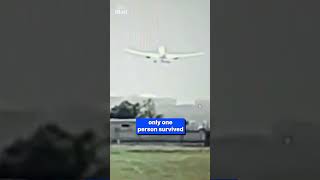 Terrifying CCTV footage of Air India crash