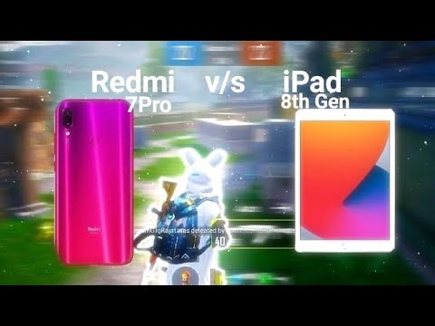 1v1 TDM || Redmi Note 7 Pro (RN7P) vs iPad 8th Generation || 40fps vs 60fps 😈