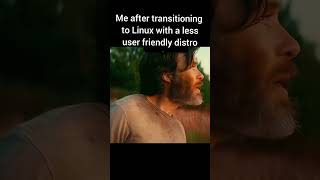 Transition from Windows to Linux #memes #distrotube #linux #linuxos #zorinos
