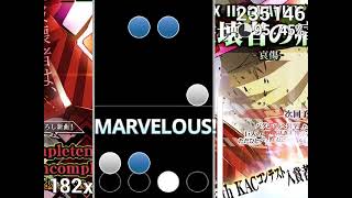 Osu! Mania on Turbowarp.