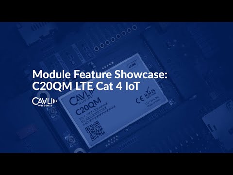 Cavli C20QM LTE Cat 4 IoT Module | Cavli Wireless