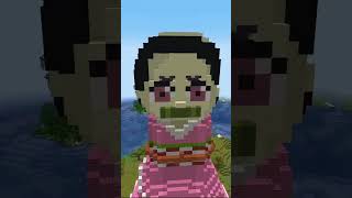【マイクラ】-鬼滅の刃-身体が小さくなった禰󠄀豆子を作る！
