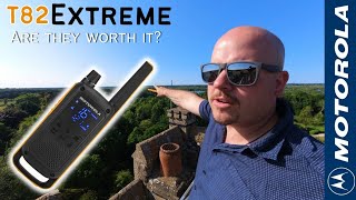 Upgrade your adventures! - Motorola T82 talkabout walkie talkies - Hands on