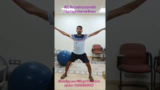 ACL Reconstruction surgery with Fibertape Internal Brace.