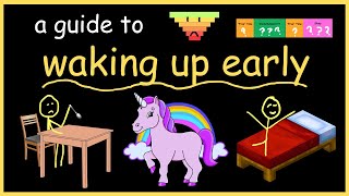 waking up at 4:30am is easy, actually