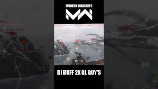 Rf Projects 2145 Di Buff 2x GL, OP Gak yaa Modern Warships #modernwarships #games #shorts