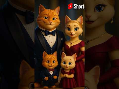The Golden Cat & The Heart of Home 🐾 | A  Family Love Short 💛