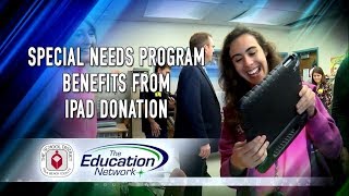 Special Needs Program Benefits From iPad Donation