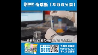 奇瑞斯品牌故事【萃取成分篇】