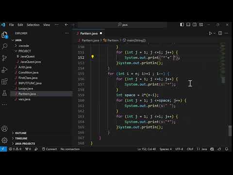 DIFFERENT PARTTERNS USING JAVA PROGRAMMING LANGUAGE (PART 3)