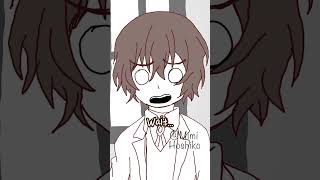 Maybe he shouldn’t have taken them…? #bsd #bungoustraydogs #dazai #osamudazai #odasaku #animatic