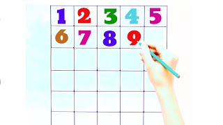 Learn & Write 1-30 | 123 Numbers Writing Practice | Kids Math video | Bachho ki Ginti