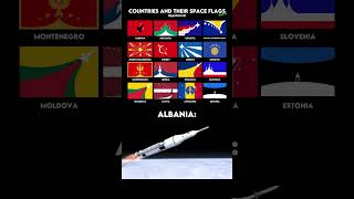 Countries And Their Space Flags Part-4 (Balkans and Baltics)