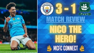 MAN CITY 3 - 1 PLYMOUTH ARGYLE - MATCH REVIEW