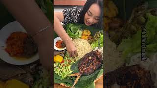 MIMIN BANCAK AN ALA URANG SUNDA 🔥🔥 📍Nasi Mayor, Bandung #kuliner1menit #mimincewe
