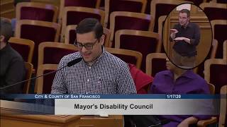 Disability Rights in Housing by Mr. Oglander - Mayor's Office on Disability 1-17-20