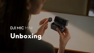 DJI Mic Mini｜Unboxing
