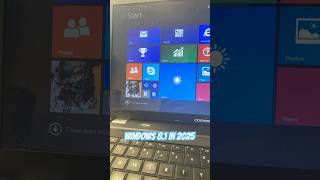 Windows 8.1 in 2025 #tech #nolstalgia #windows8 #computers