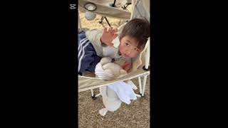 お花見家族キャンプ♪