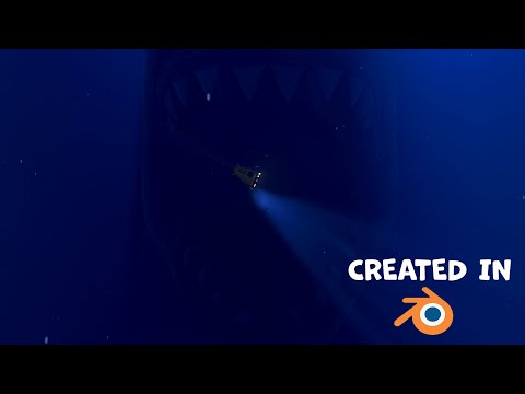 EERIE DEEP SEA ANIMATION IN BLENDER 3.4