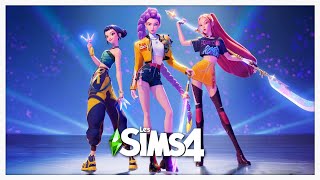 KPOP DEMON HUNTERS sur les Sims 4 🤩 On crée les Huntrix !
