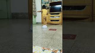 balance Baga chestunnadu #babyvideos #cutebaby #kidsonline #baby #funny #kid #comedy