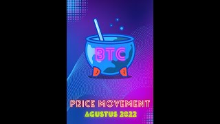 Bitcoin Price Movement August 2022 | Data Magic