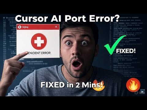 Cursor AI Port Forwarding Error Solved! (Step-by-Step Guide)