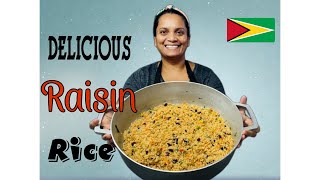 THE PERFECT RAISIN RICE RECIPE #viralvideo #ricerecipe #guyaneserecipe #recipes #friedrice #rice