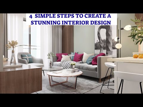 create stunning interiors with just 4 steps -Transform Any Space in Minutes!
