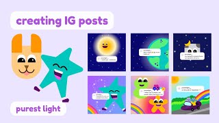 using figma to illustrate a fish character 🐠 for my instagram posts  | design process