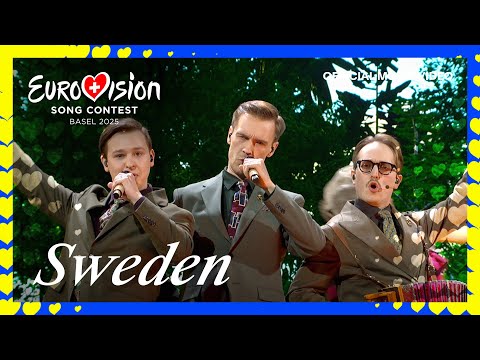 KAJ - Bara Bada Bastu | Sweden 🇸🇪 | Official Music Video | #Eurovision2025