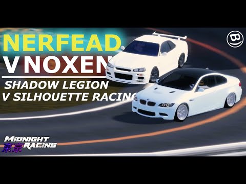TWO LEGENDS RACE ON ICHIKAWA! | Midnight Racing: Tokyo | Shadow Legion VS Silhouette Racing