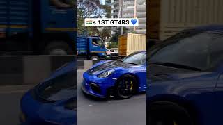 Porsche cayman Gt4rs in club blue colour #trending #porsche #gt4rs #porschedesign #viralshorts