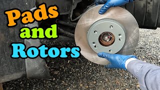 2011-2016 Hyundai Elantra Front Brakes Pads and Rotor Replacement