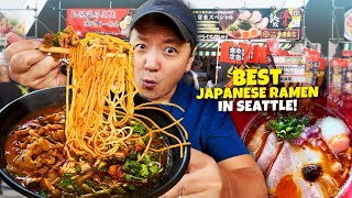 24 Hours Eating at Seattle’s BEST Ramen Shops! 🍜 ULTIMATE Noodle Tour!