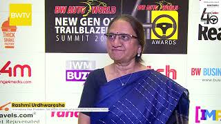 Rashmi Urdhwareshe, Immediate Past President, SAEINDIA | BW Auto World 40 Under 40 Summit & Awards