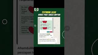 Testimoni Paket Sukses Umptkin !! #umptkin #umptkin2025 #uin #uinsyarifhidayatullahjakarta