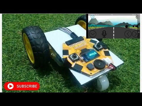 Wow!! Mini Bluetooth controlled car using Magic Bit ll Smart phone Control Car ll Diy & easy