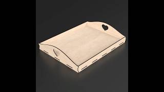 Serving tray #lasercutting #svgfiles #svgcutfile -- Link in comments