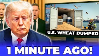 1 min ago: Trump goes NUTS! Global buyers only trust CANADA...U.S. exports' collapsing