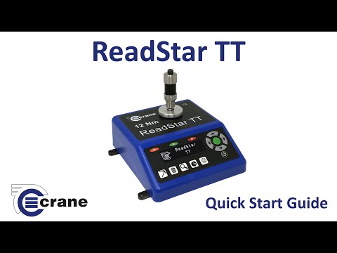 ReadStar TT Torque Tester - Quick Start Guide