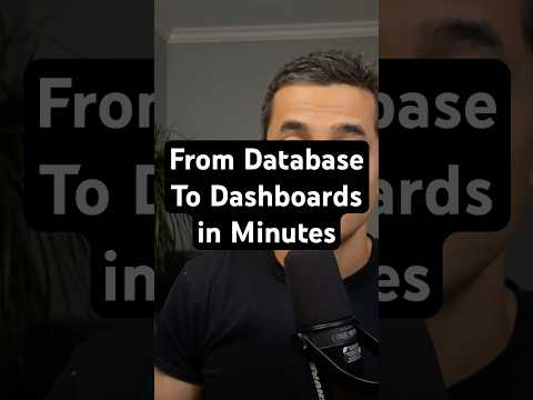 This AI Builds Dashboards from your database with Just a Prompt #AIDashboard #NoCodeTools #DevTools
