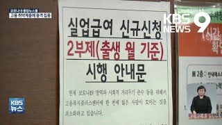 코로나19 ‘구직 한파’ 언제 풀릴까?…일자리 회복도 K자 예상 / KBS 2021.02.10.